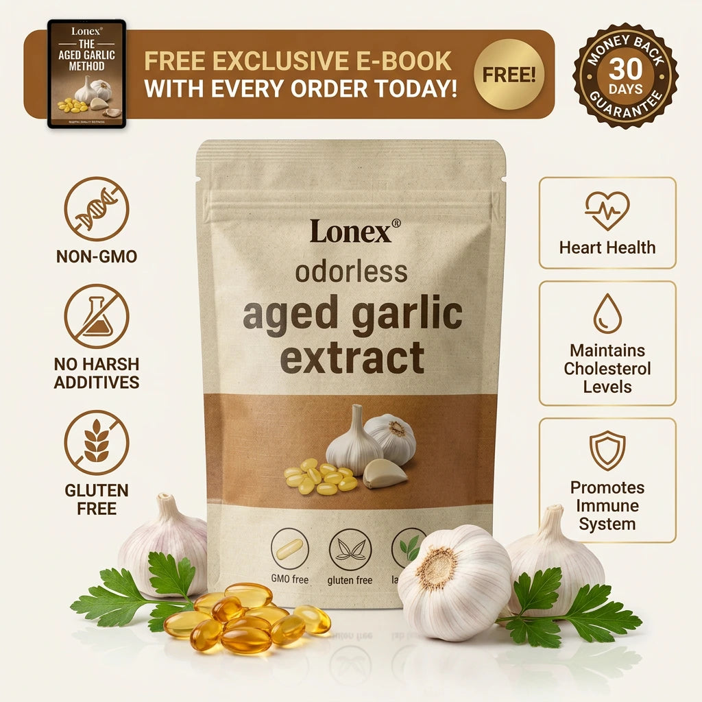 Extrait d’Ail Vieilli – Gélules Inodores 7500 mg