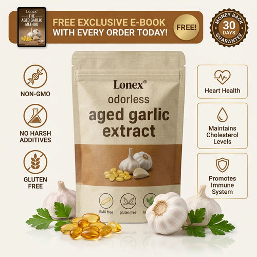 Extrait d’Ail Vieilli – Gélules Inodores 7500 mg