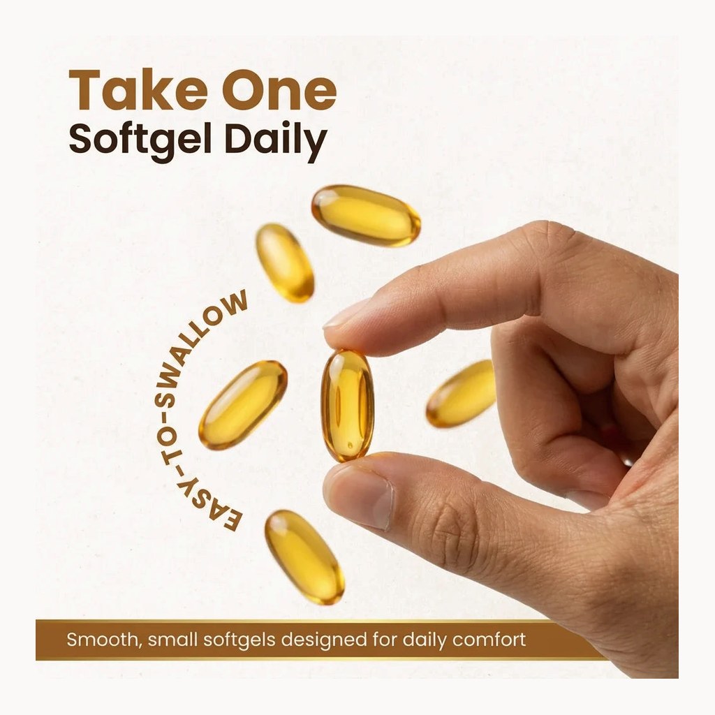 Take one Lonex softgel daily — easy to swallow