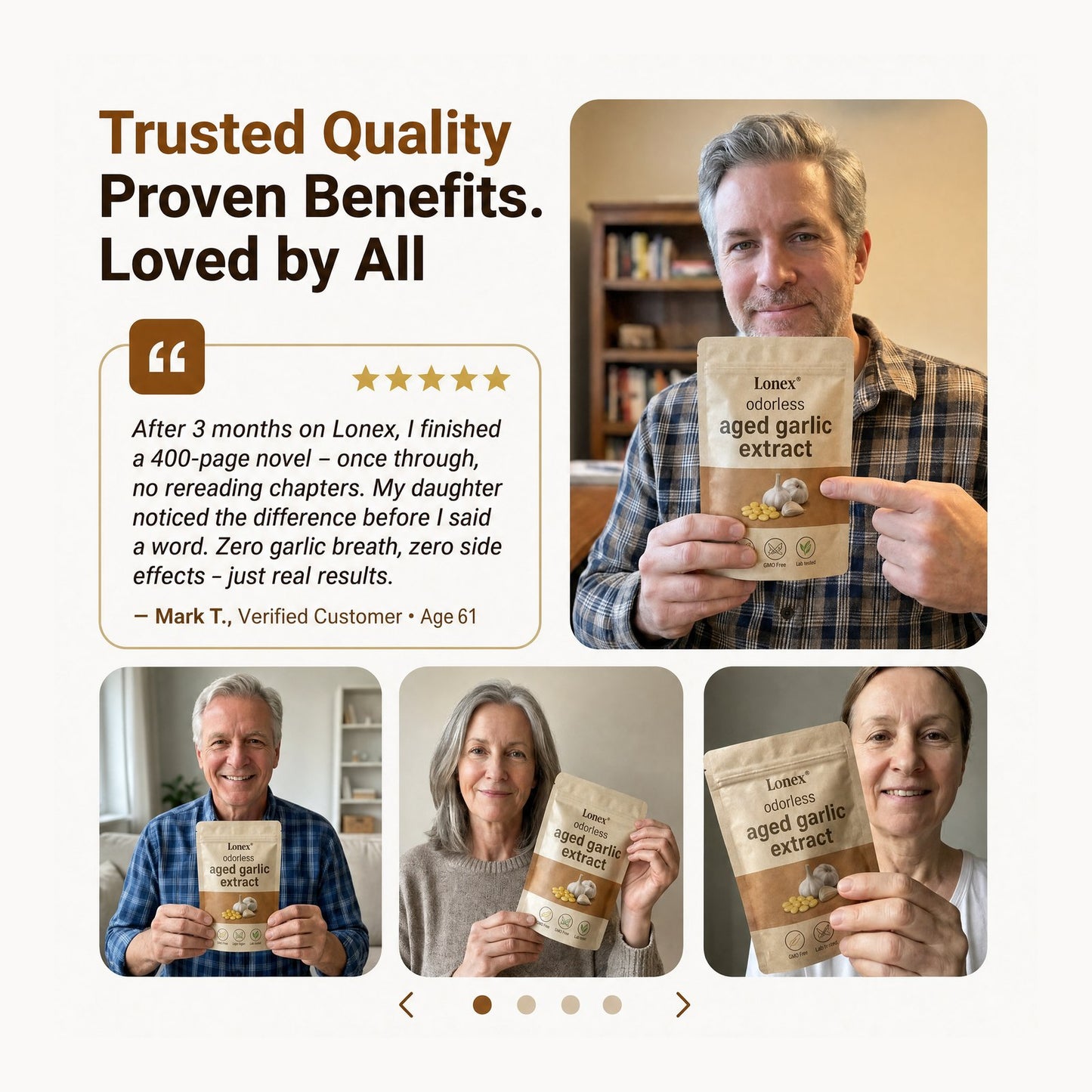 Lonex customer reviews — brain angle