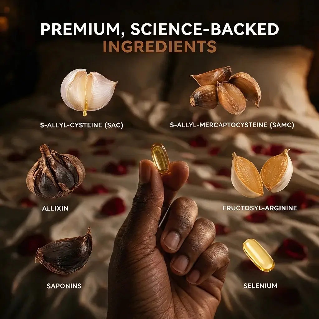 Extrait d’Ail Vieilli – Gélules Inodores 7500 mg