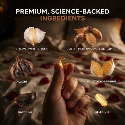 Extrait d’Ail Vieilli – Gélules Inodores 7500 mg